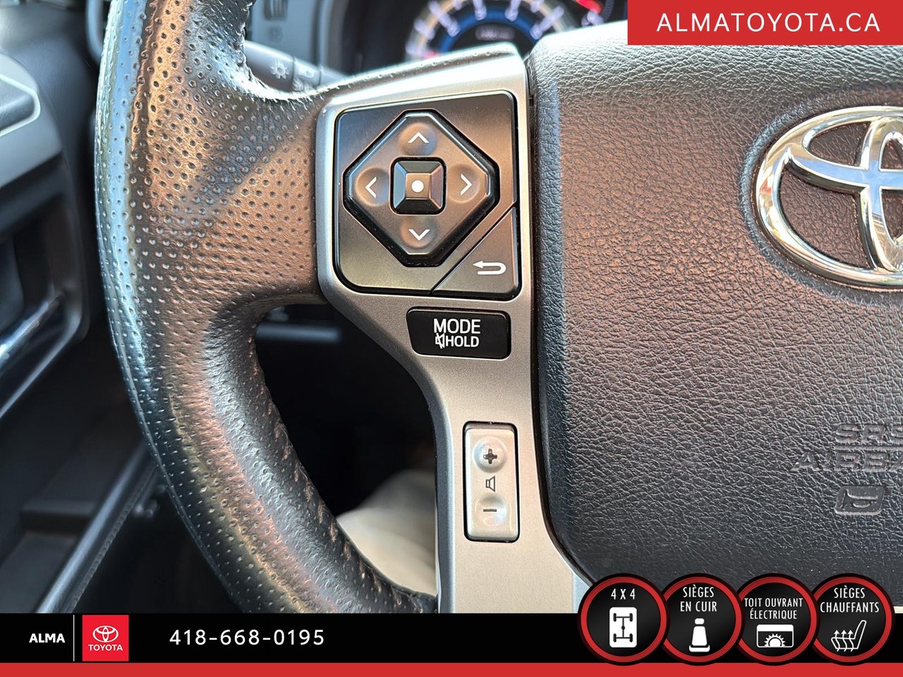 Toyota 4Runner 4RM 4 portes V6 LIMITED 2017-16