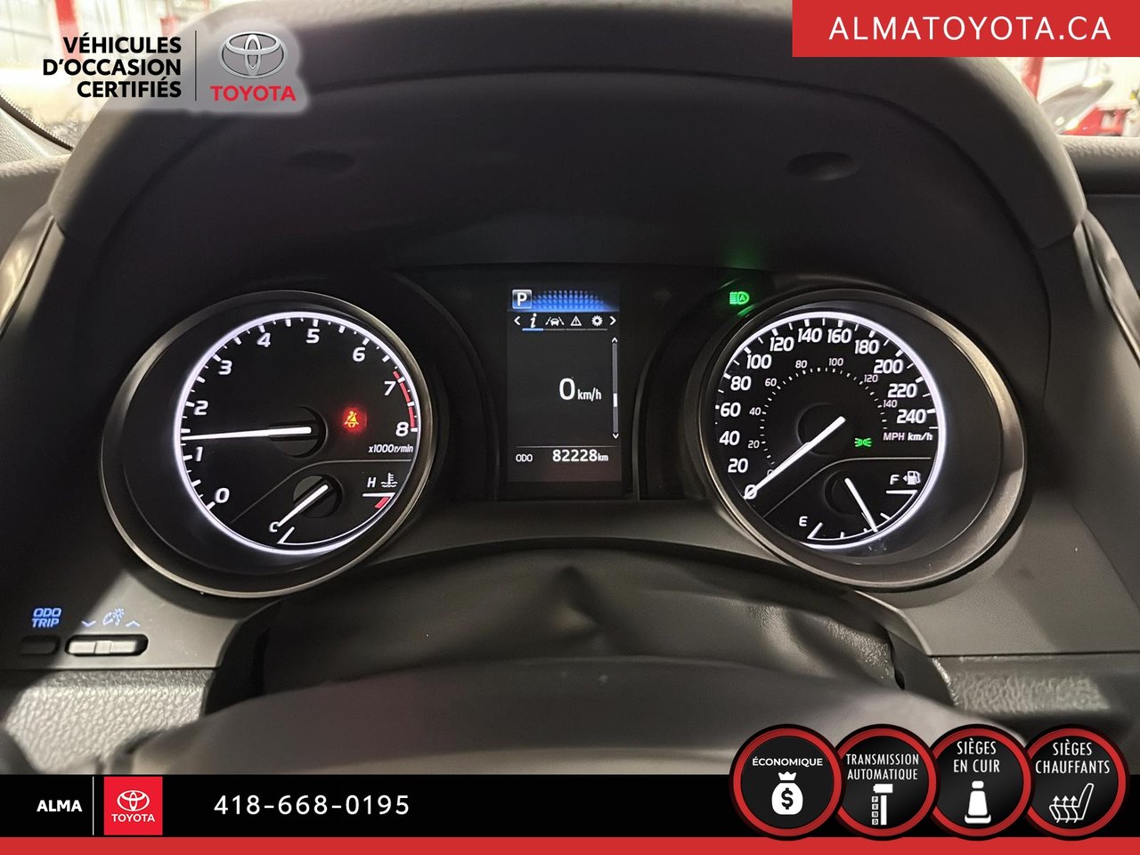 Toyota Camry SE boîte de vitesses automatique 2023-19