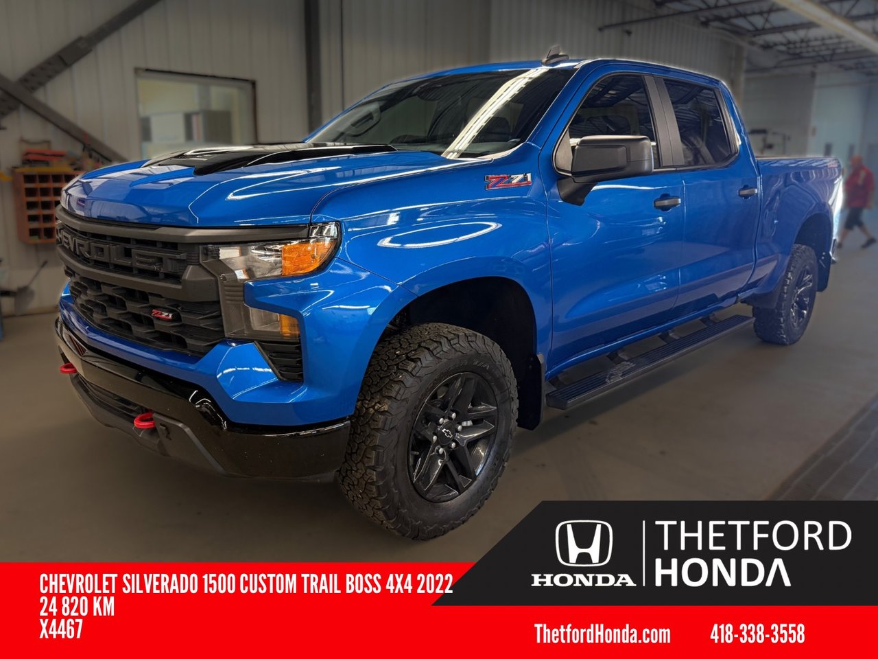 2022 Chevrolet Silverado 1500 Custom Trail Boss Crew Cab 4WD
