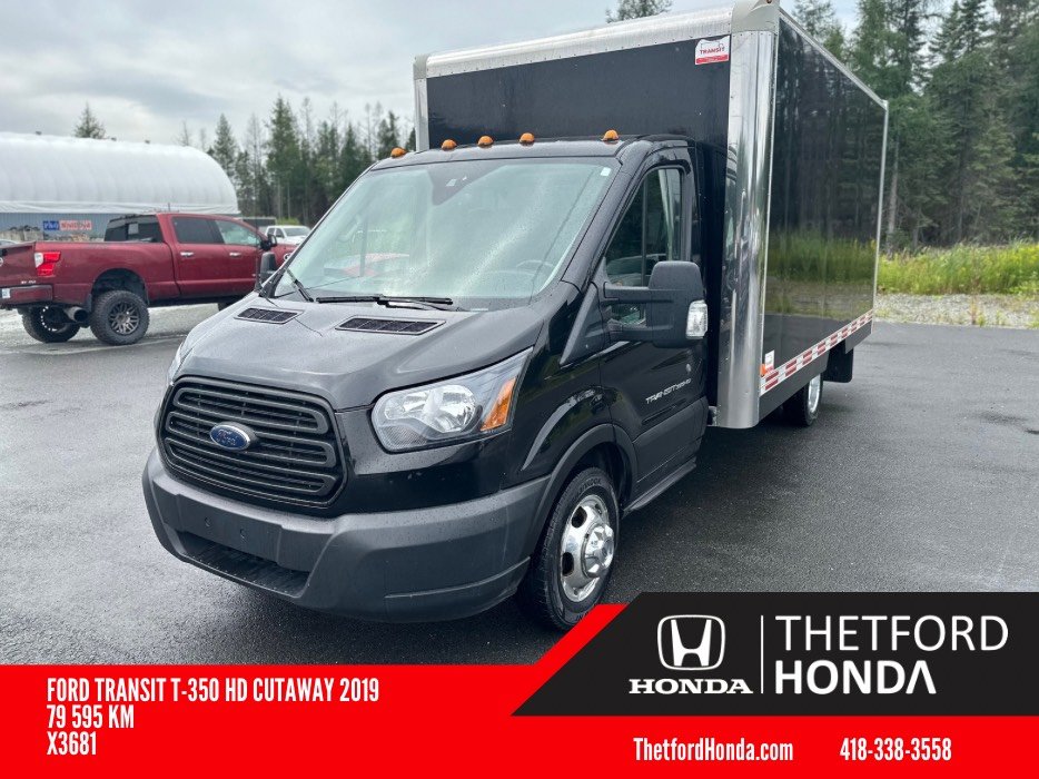 2019 ford transit box truck top