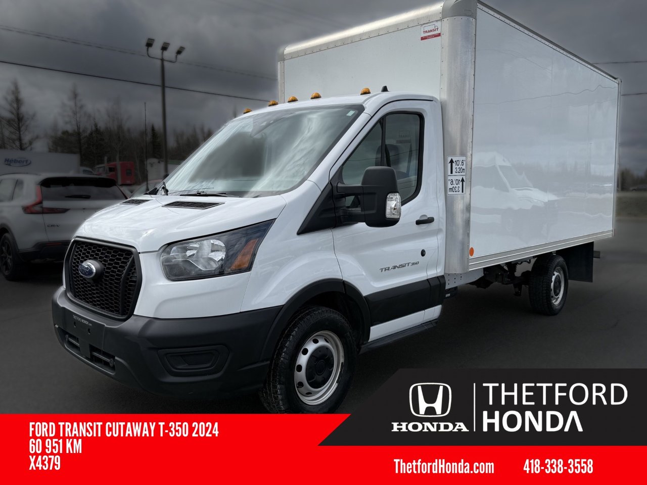 2024 Ford Transit Chassis 350 156 Cutaway RWD