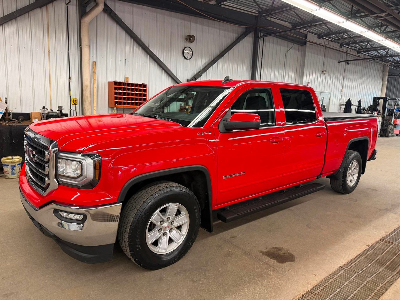 Red 2016 GMC Sierra 1500 Pickup Truck Four-Wheel Drive Automatic