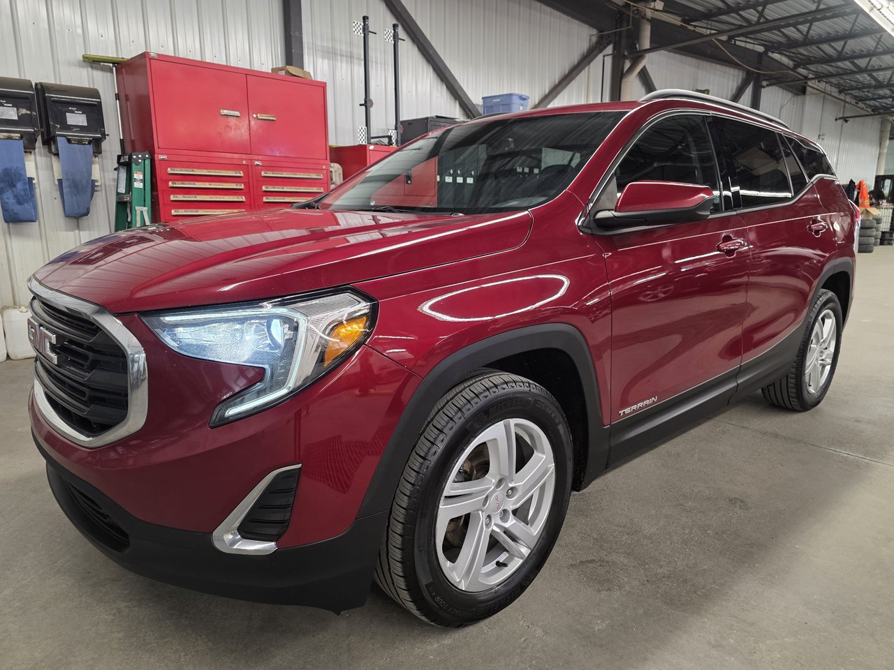 Red 2018 GMC Terrain SUV / Crossover Four-Wheel Drive Automatic