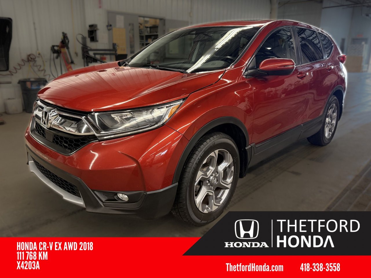  2018 Honda CR-V EX AWD   