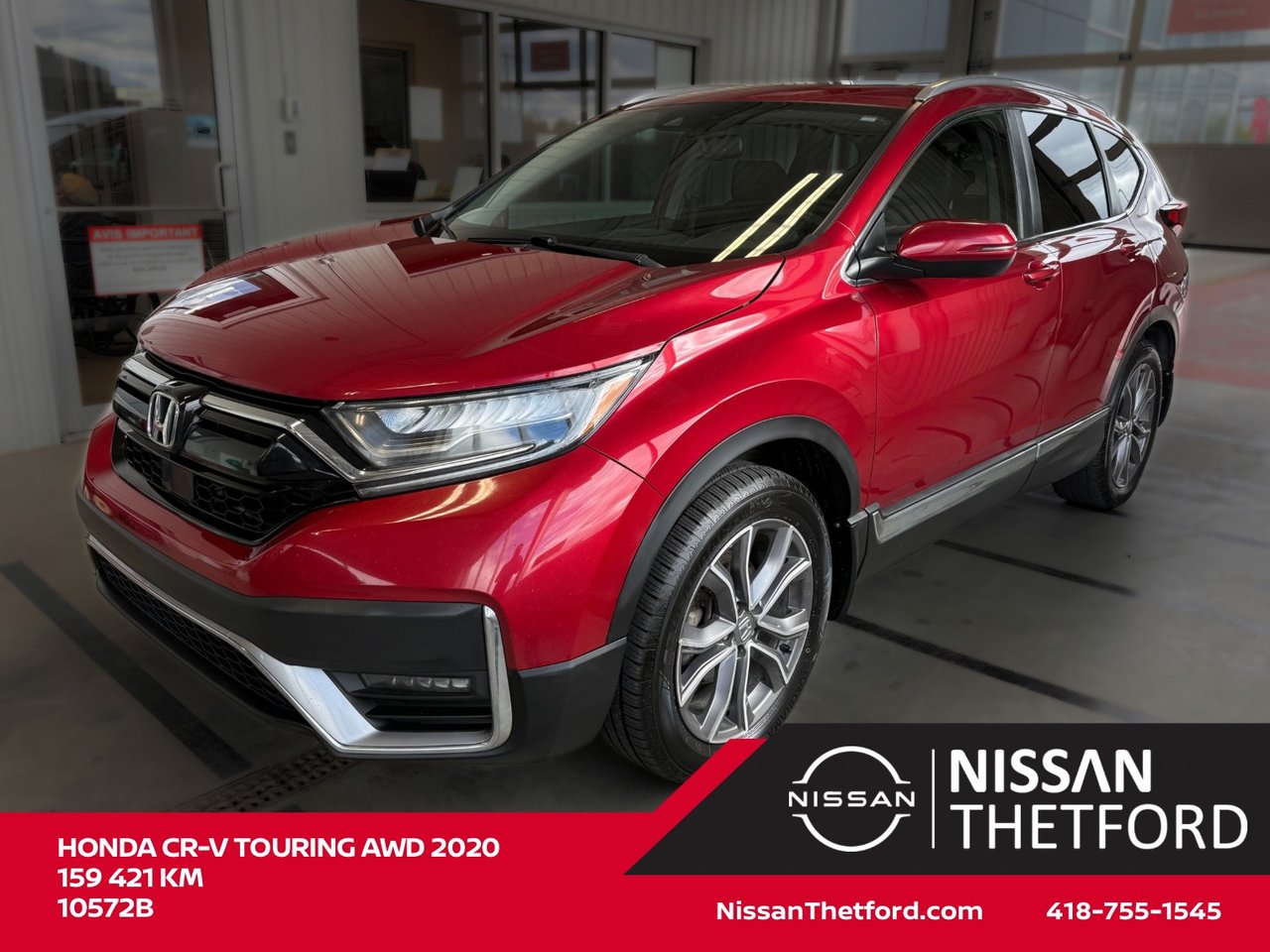 Red 2020 Honda CR-V SUV / Crossover All-Wheel Drive Continuously Variable Transmission