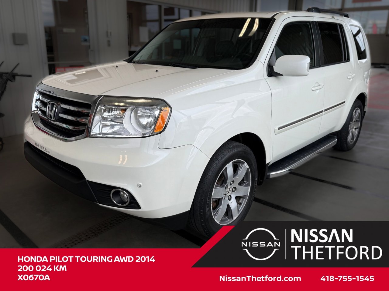  2014 Honda Pilot Touring 4WD   