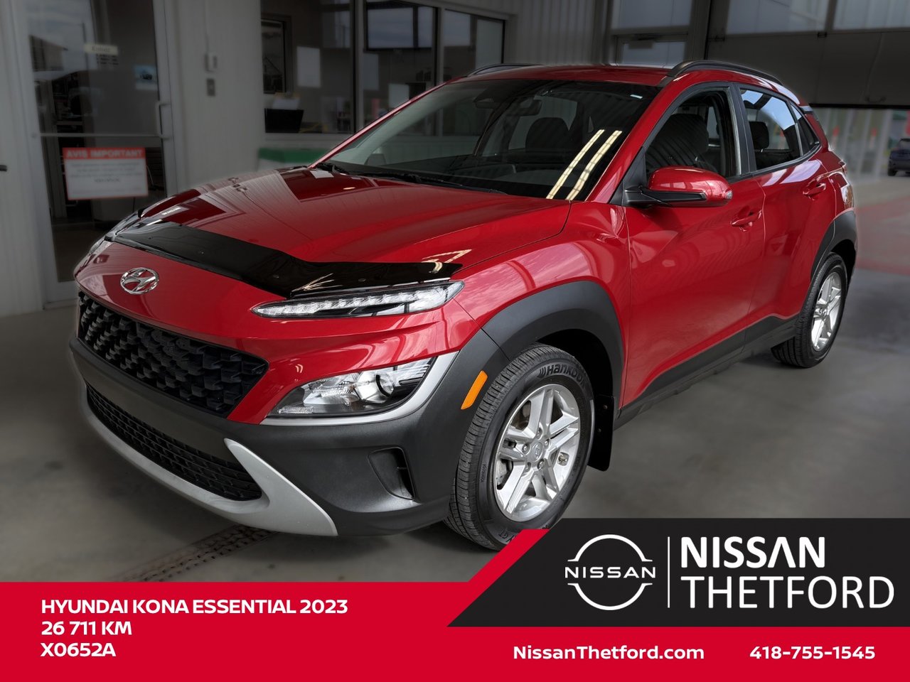 Red 2023 Hyundai Kona Essential FWD SUV / Crossover  Automatic