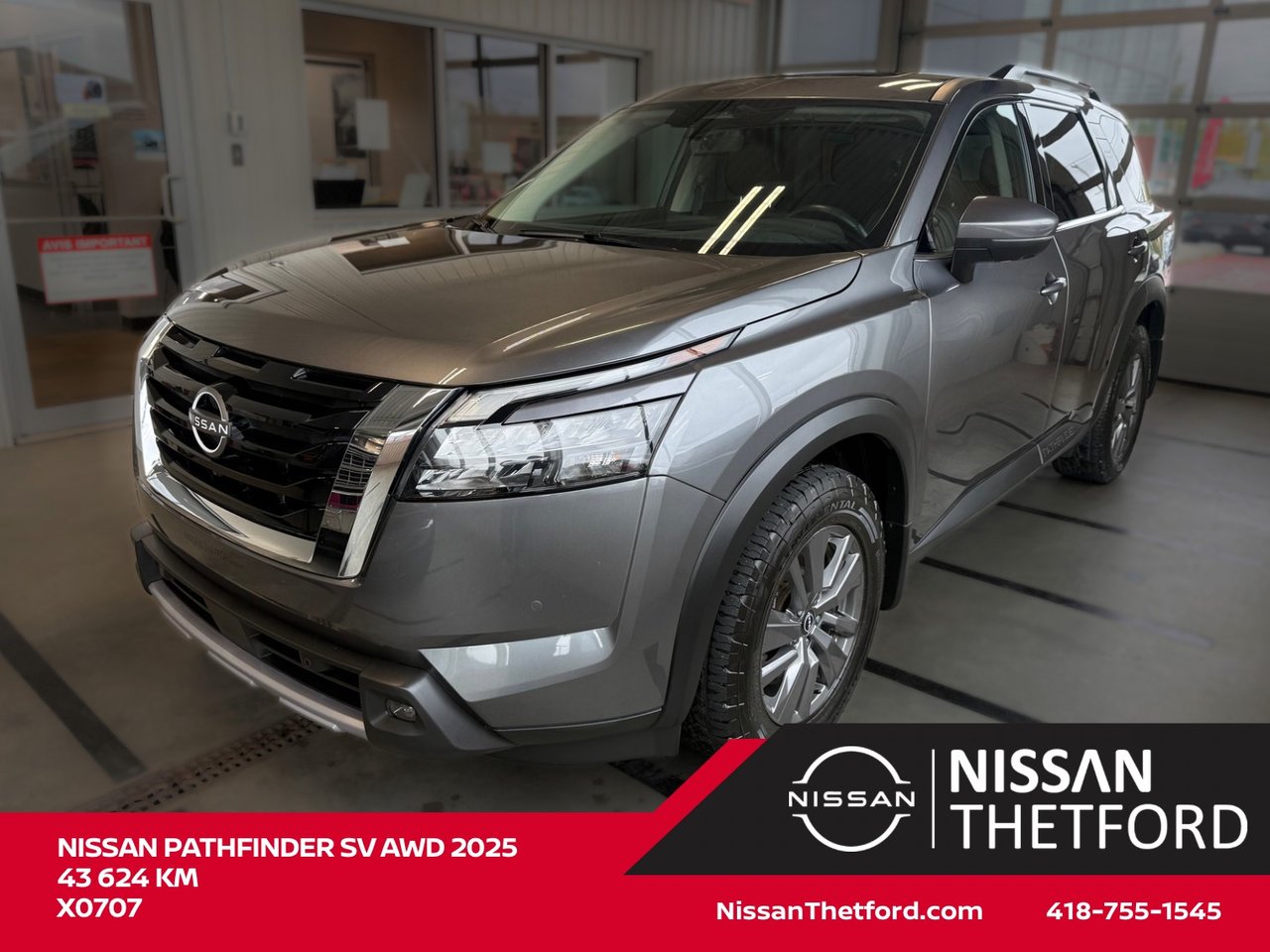 Gray 2025 Nissan Pathfinder SUV / Crossover All-Wheel Drive Automatic