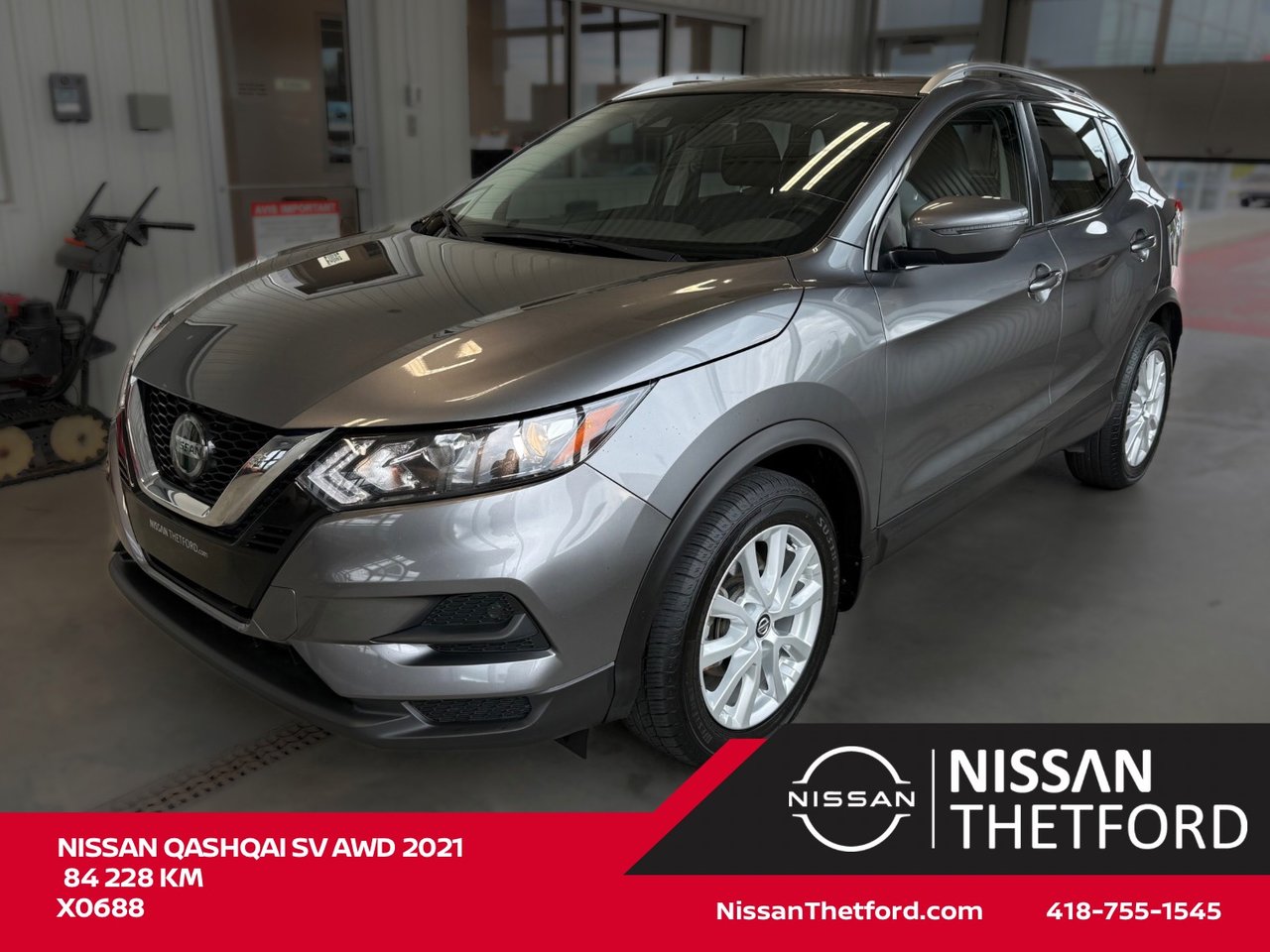 Gray 2021 Nissan Qashqai SUV / Crossover Continuously Variable Transmission