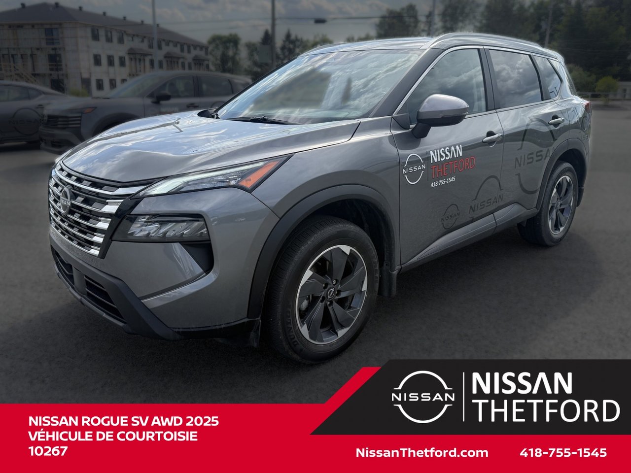 Gray 2025 Nissan Rogue SUV / Crossover All-Wheel Drive Continuously Variable Transmission