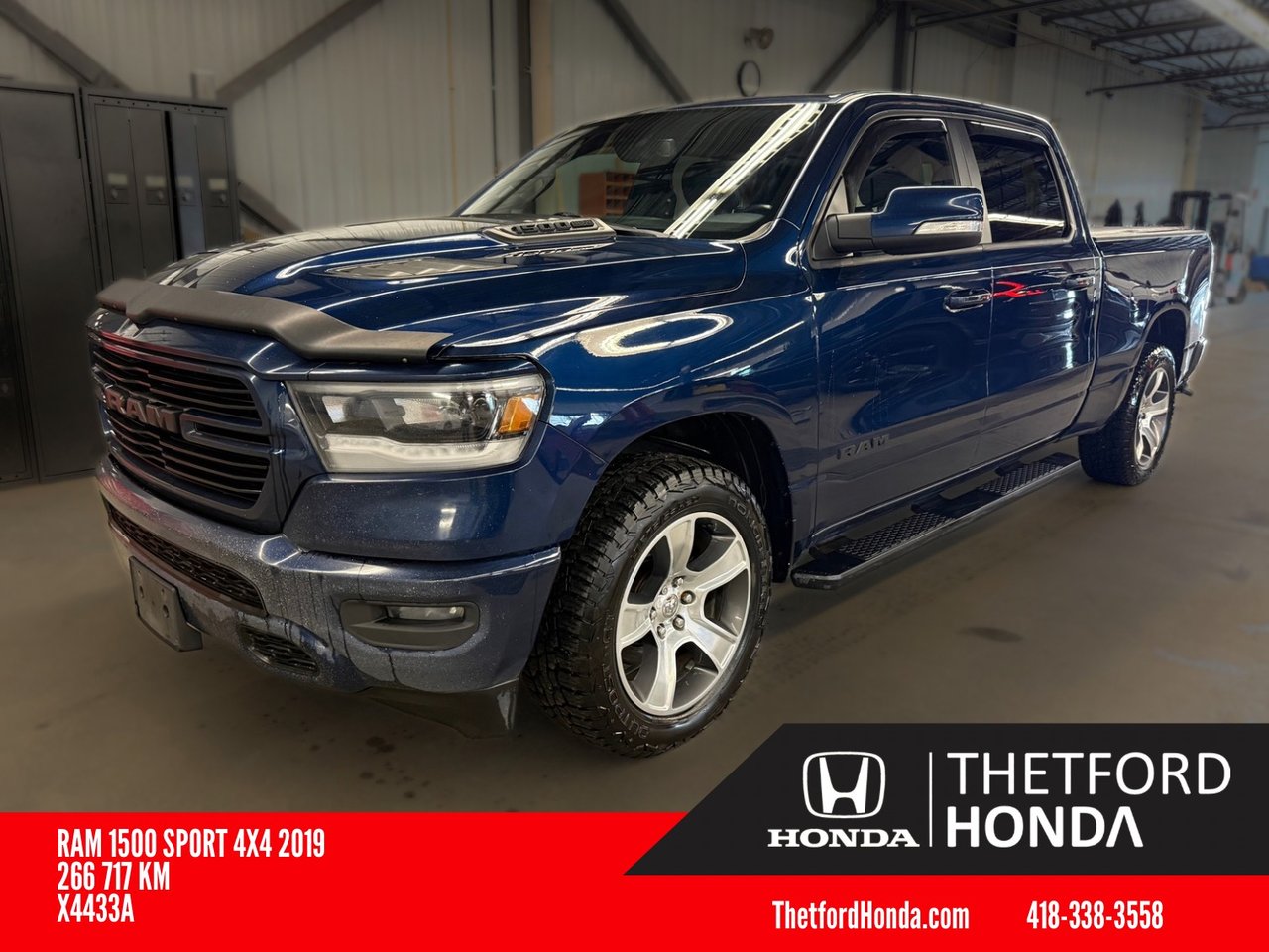 Blue 2019 RAM 1500 Pickup Truck  Automatic