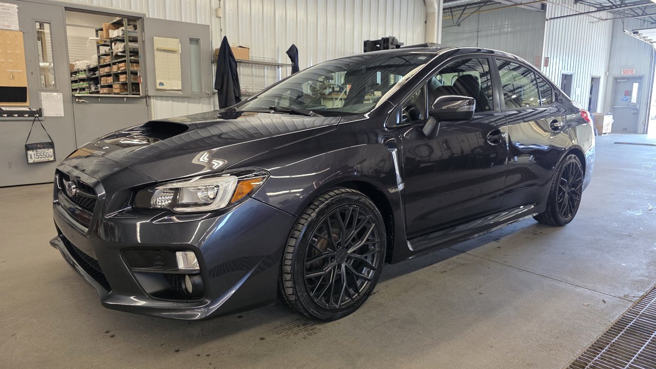 Gray 2016 Subaru WRX Sedan Continuously Variable Transmission