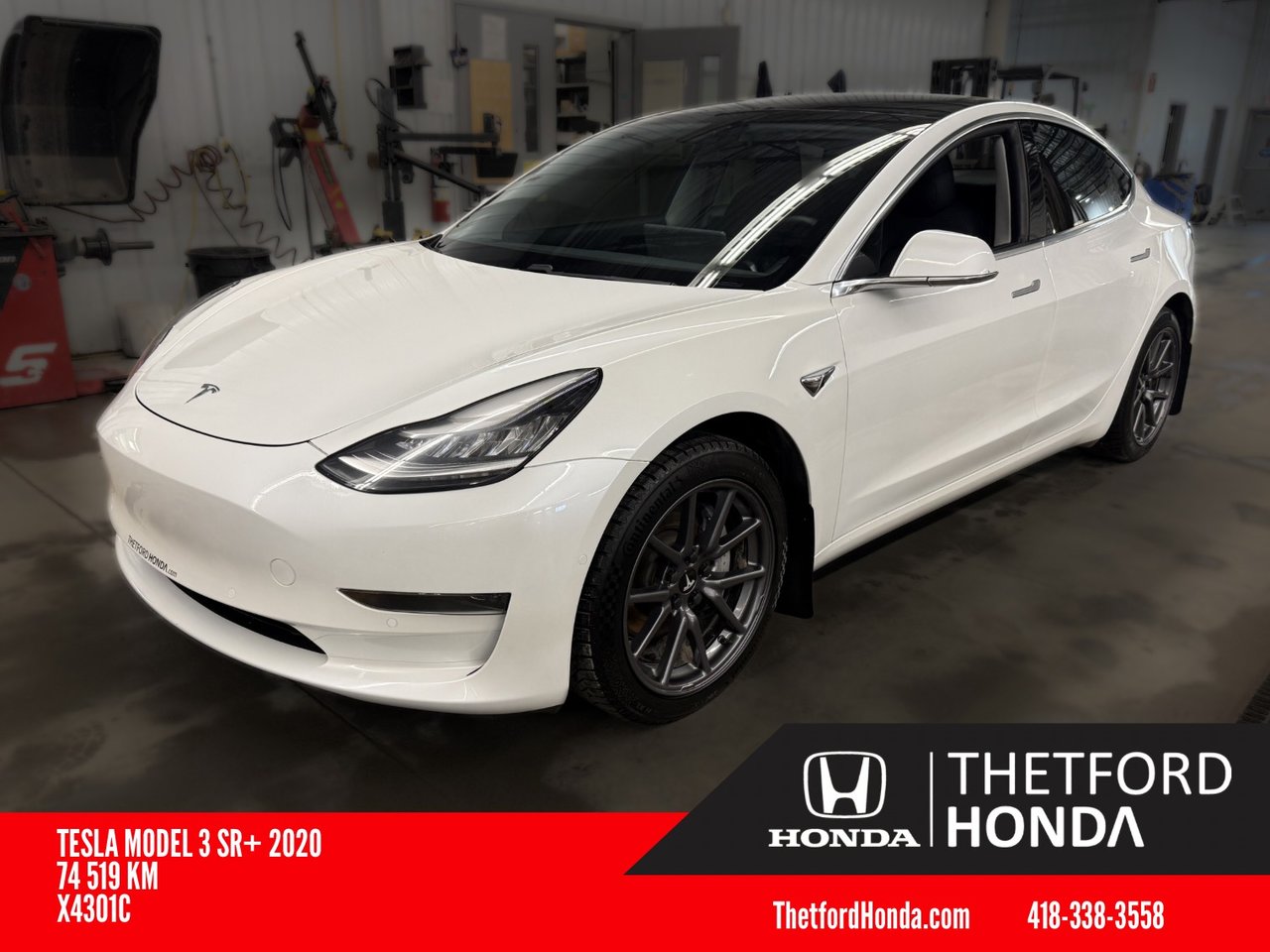 2020 Tesla Model 3 Standard Range Plus RWD