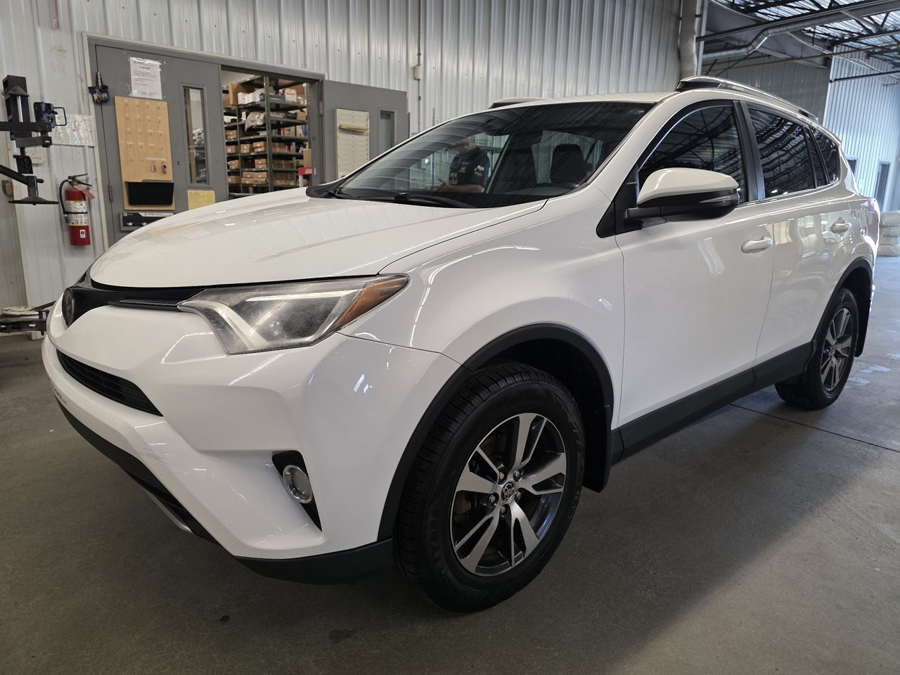 White 2017 Toyota RAV4 SUV / Crossover All-Wheel Drive Automatic