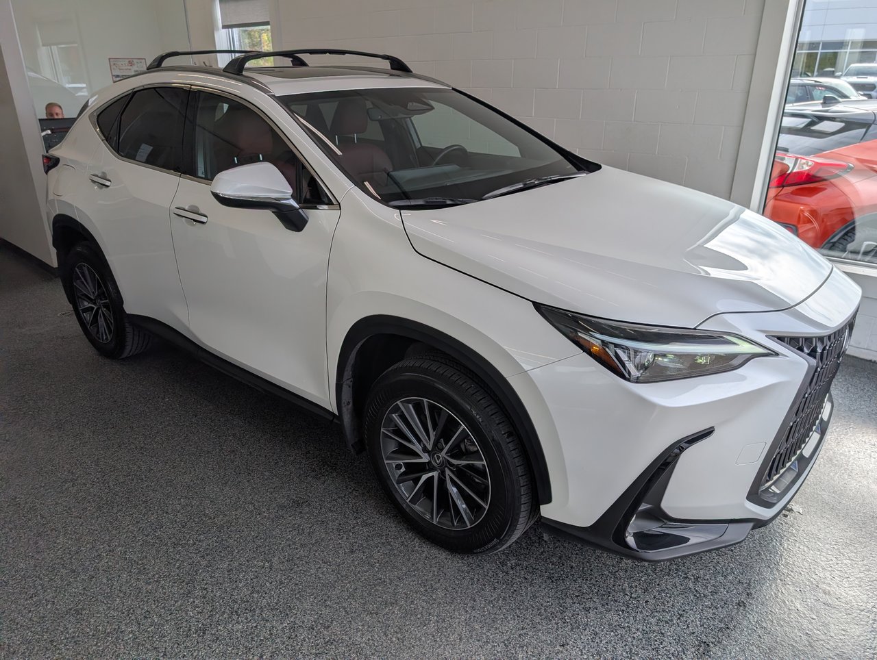 White 2025 Lexus NX Hybrid SUV / Crossover