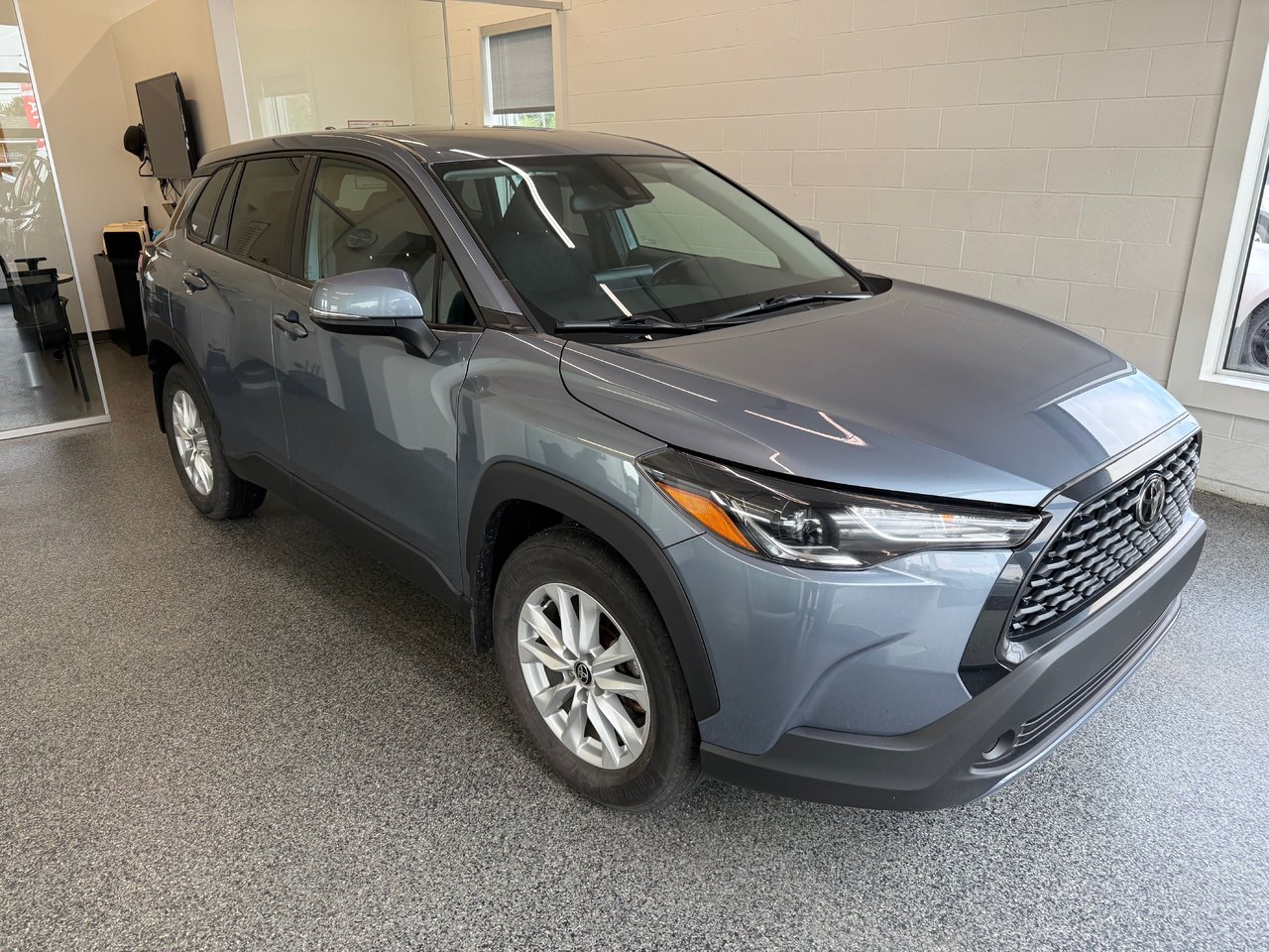 Gray 2022 Toyota Corolla Cross SUV / Crossover All-Wheel Drive Continuously Variable Transmission