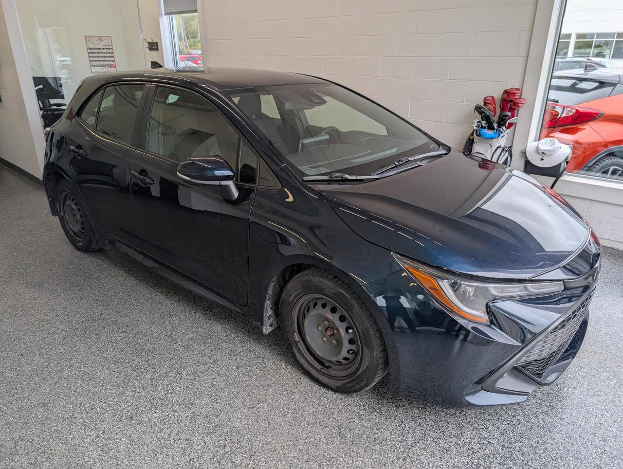 Blue 2019 Toyota Corolla Hatchback Hatchback Continuously Variable Transmission
