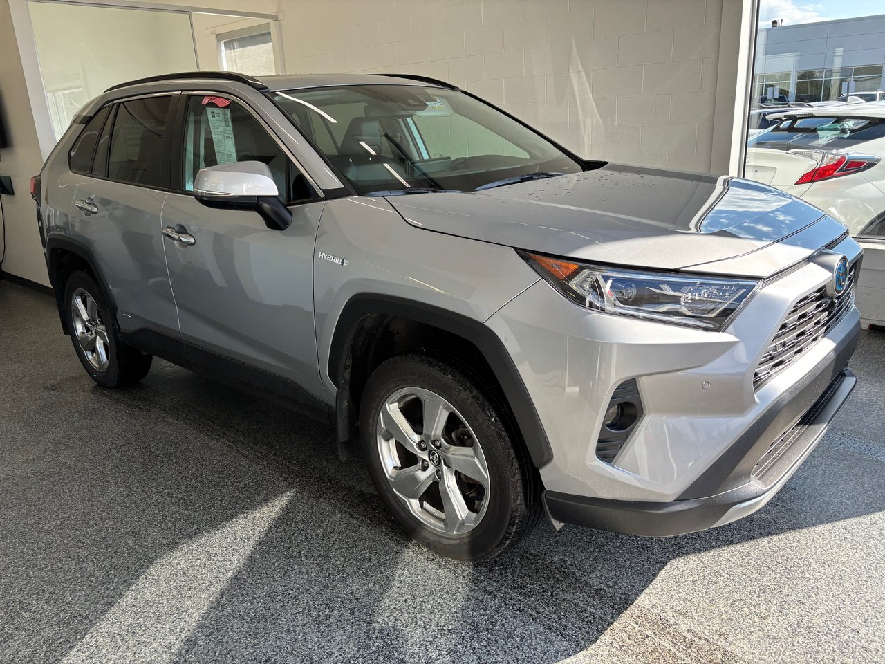 Silver 2020 Toyota RAV4 Hybrid SUV / Crossover All-Wheel Drive Continuously Variable Transmission