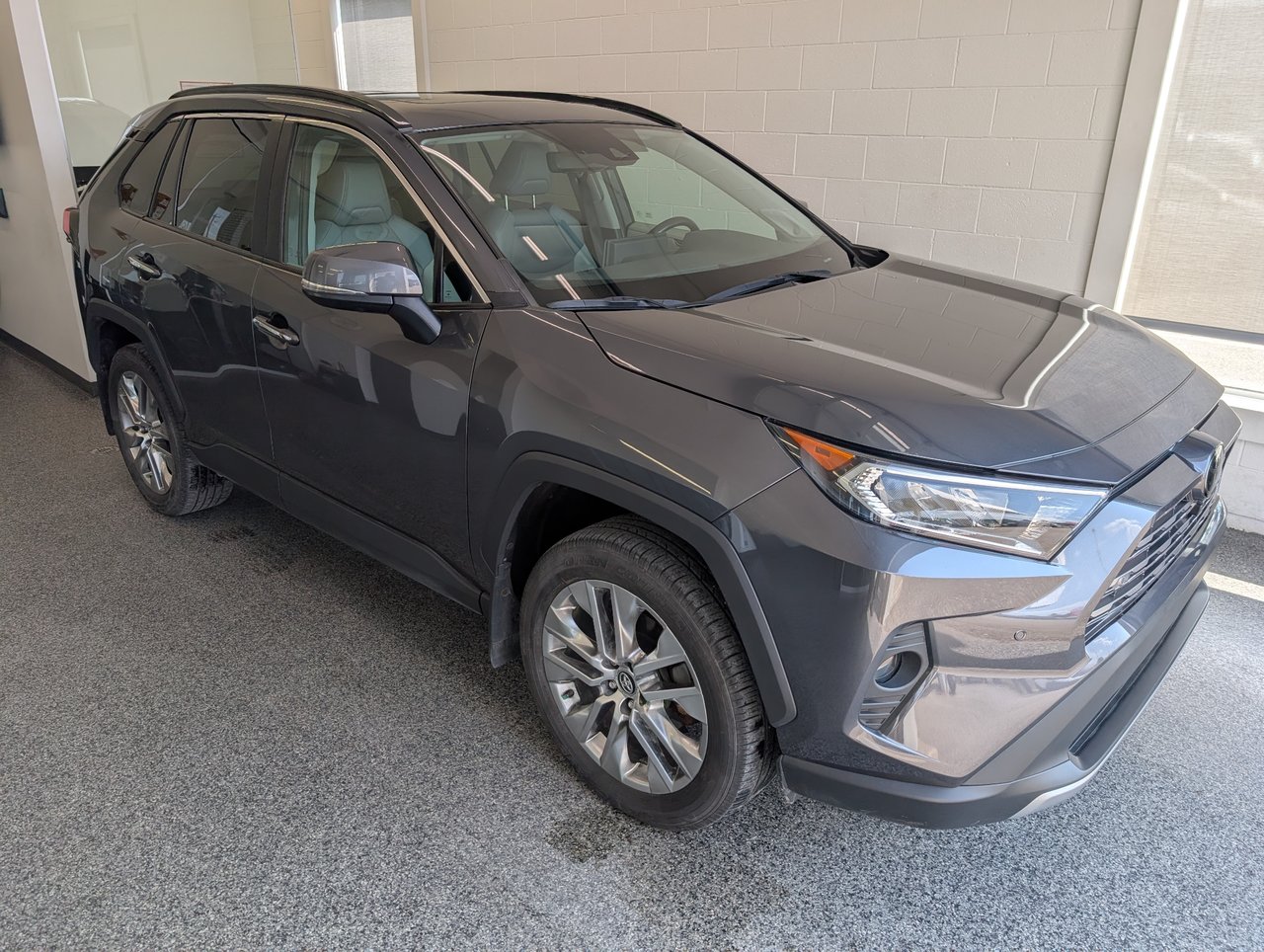 Gray 2021 Toyota RAV4 SUV / Crossover All-Wheel Drive Automatic