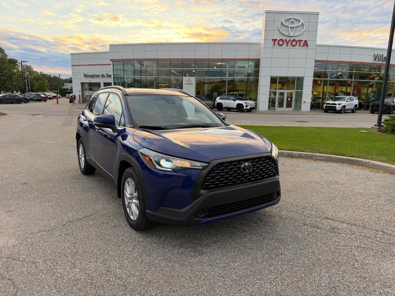 Blue 2022 Toyota Corolla Cross SUV / Crossover All-Wheel Drive Automatic