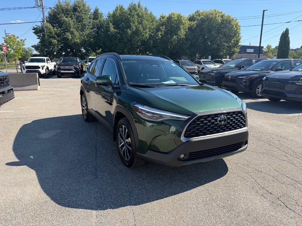 Green 2024 Toyota Corolla Cross SUV / Crossover All-Wheel Drive Automatic