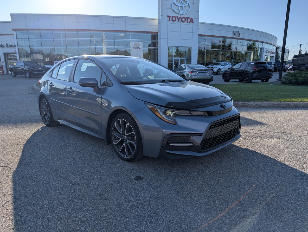 Gray 2022 Toyota Corolla Sedan Front-Wheel Drive Automatic