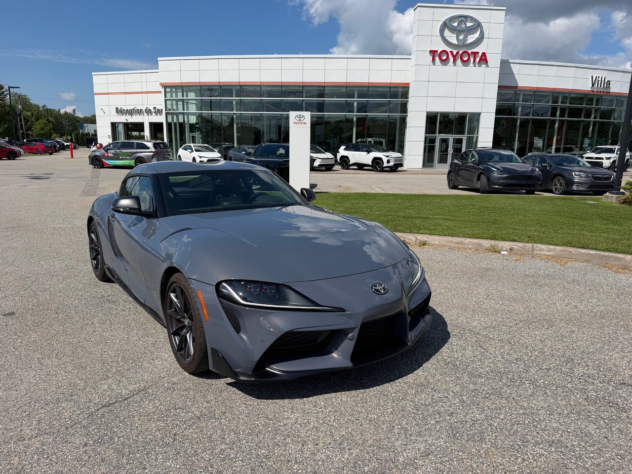 Gray 2024 Toyota Supra Coupe Manual