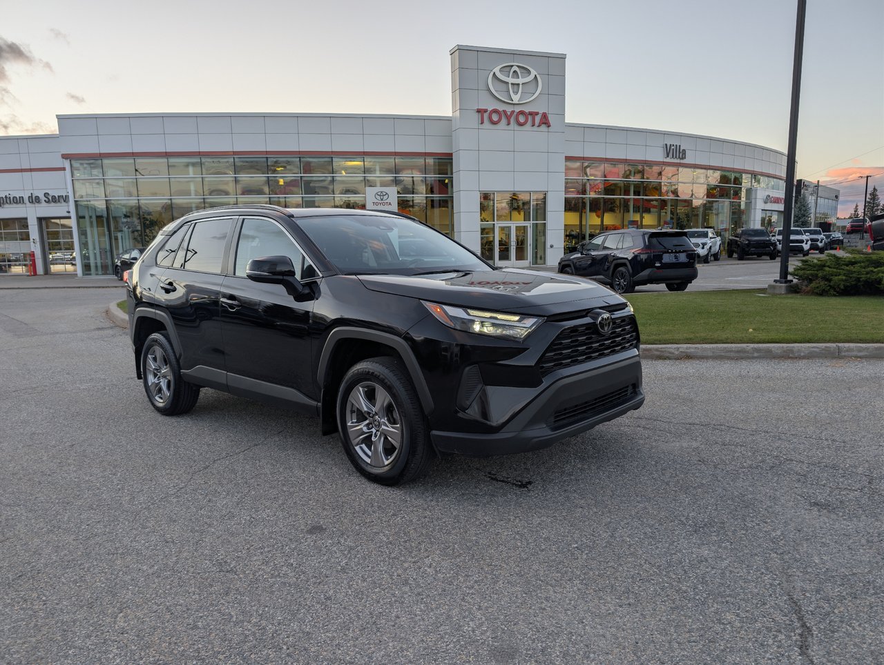 Black 2024 Toyota RAV4 SUV / Crossover All-Wheel Drive Automatic
