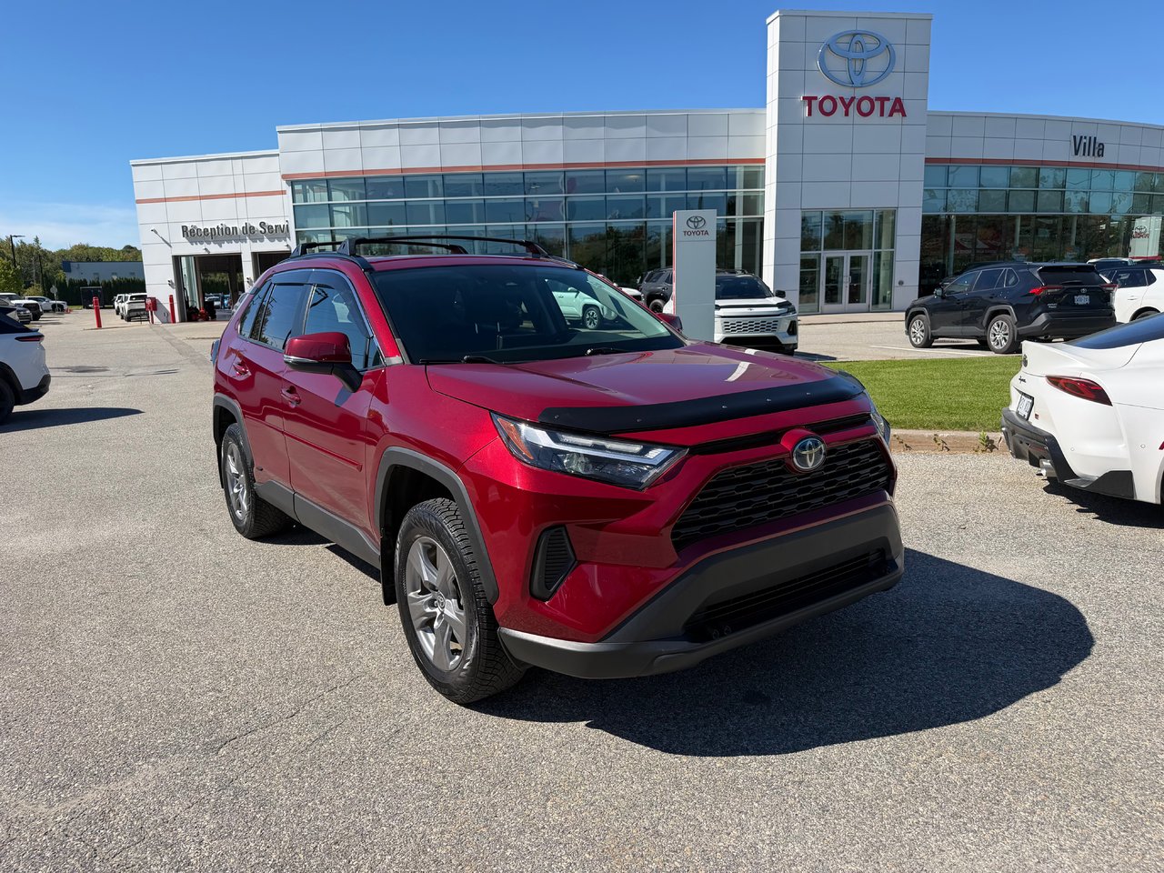 Red 2022 Toyota RAV4 Hybrid SUV / Crossover All-Wheel Drive Automatic