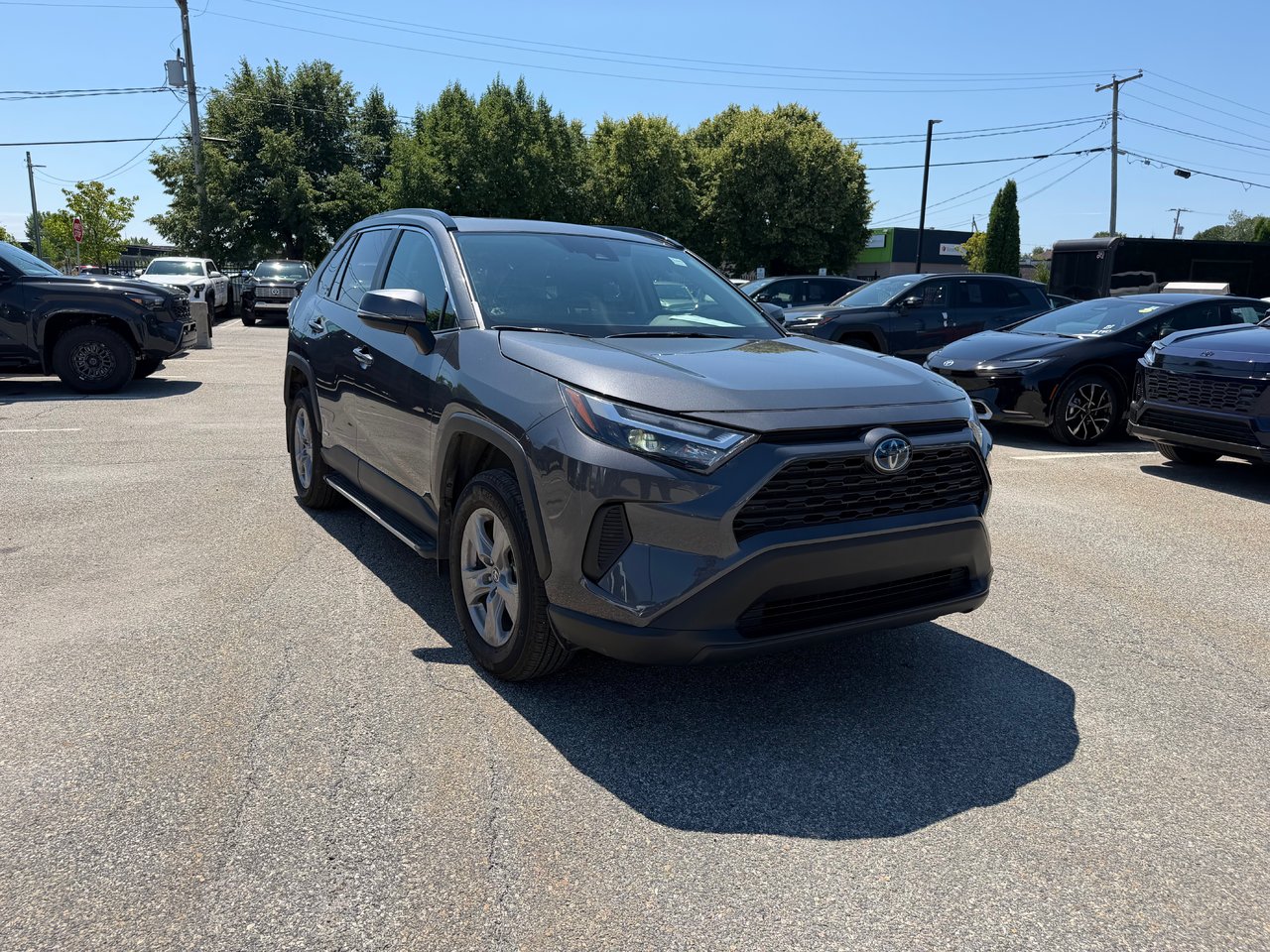Gray 2024 Toyota RAV4 Hybrid SUV / Crossover All-Wheel Drive Automatic