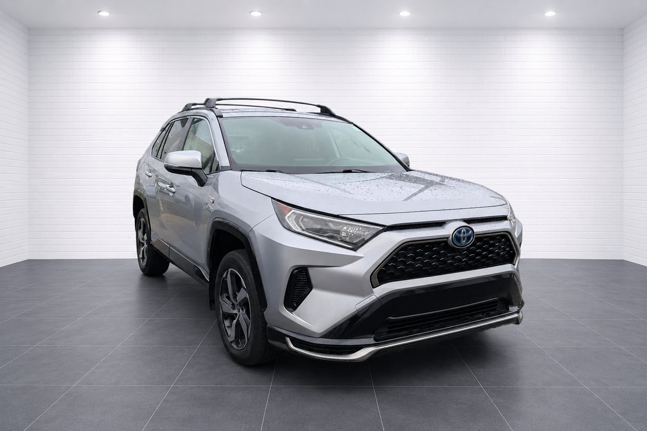 Silver 2021 Toyota RAV4 Prime Automatic