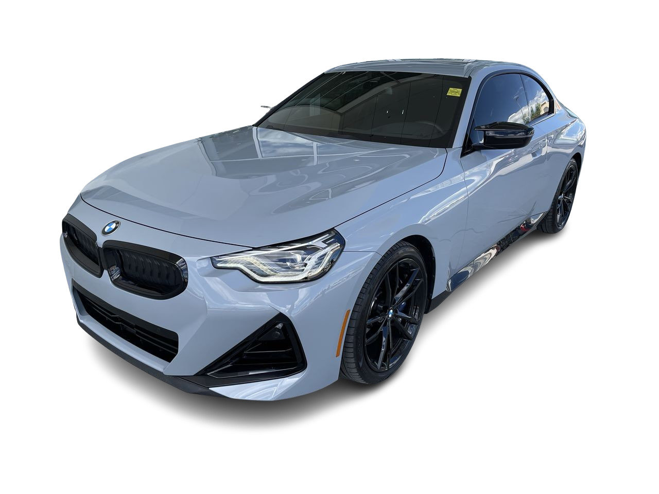 Certified Used 2022 Brooklyn Grey Metallic BMW M240i xDrive image 2
