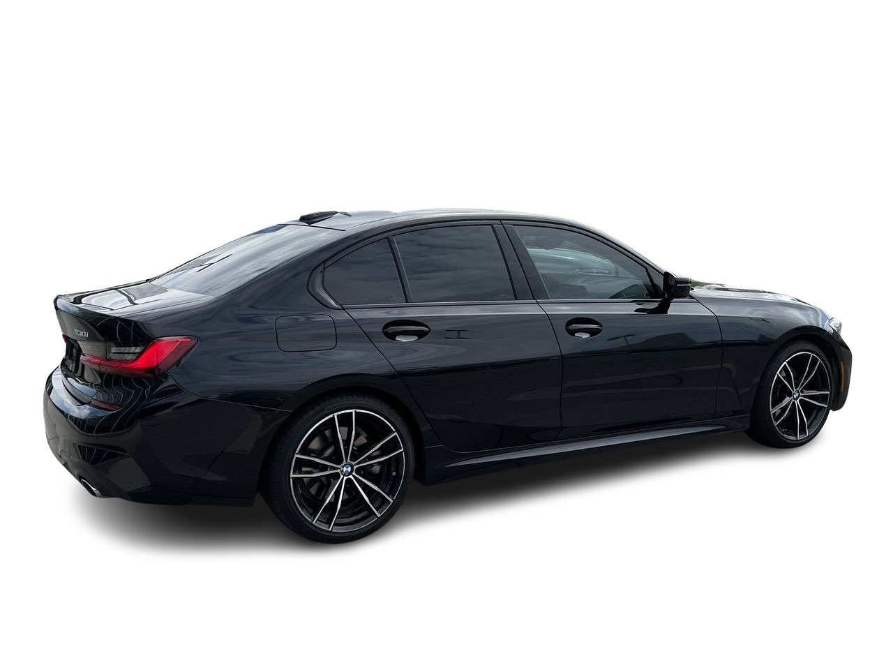 Certified Used 2021 Black Sapphire Metallic BMW 330i xDrive image 11