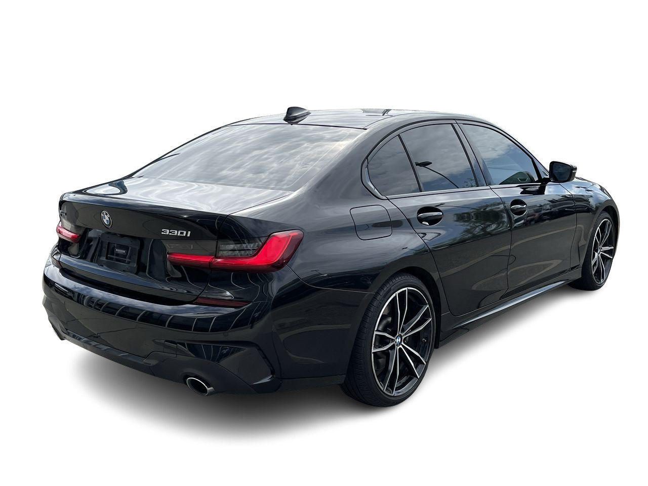 Certified Used 2021 Black Sapphire Metallic BMW 330i xDrive image 10