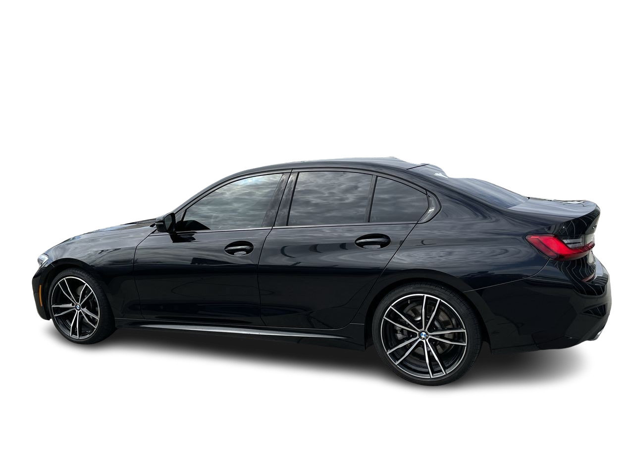 Certified Used 2021 Black Sapphire Metallic BMW 330i xDrive image 6