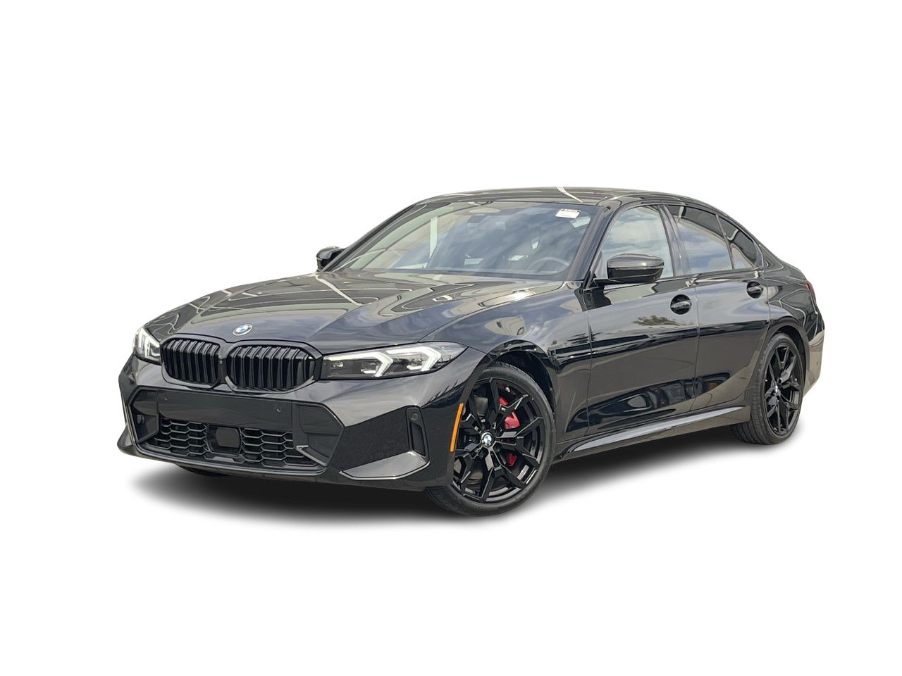 Black Sapphire Metallic 2025 BMW 3 Series Sedan All-Wheel Drive Automatic