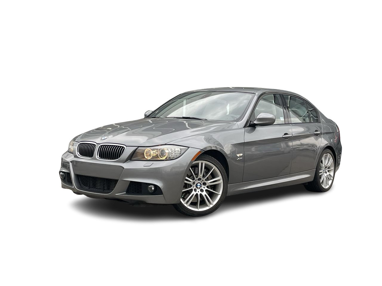Gray (Space Grey Met) 2011 BMW 3 Series Sedan All-Wheel Drive Automatic