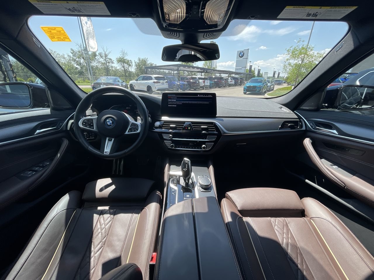 Certified Used 2023 Carbon Black Metallic BMW 530e xDrive image 29