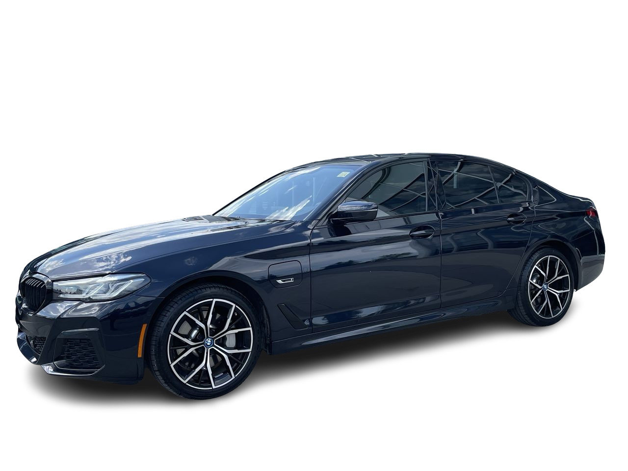 Certified Used 2023 Carbon Black Metallic BMW 530e xDrive image 3
