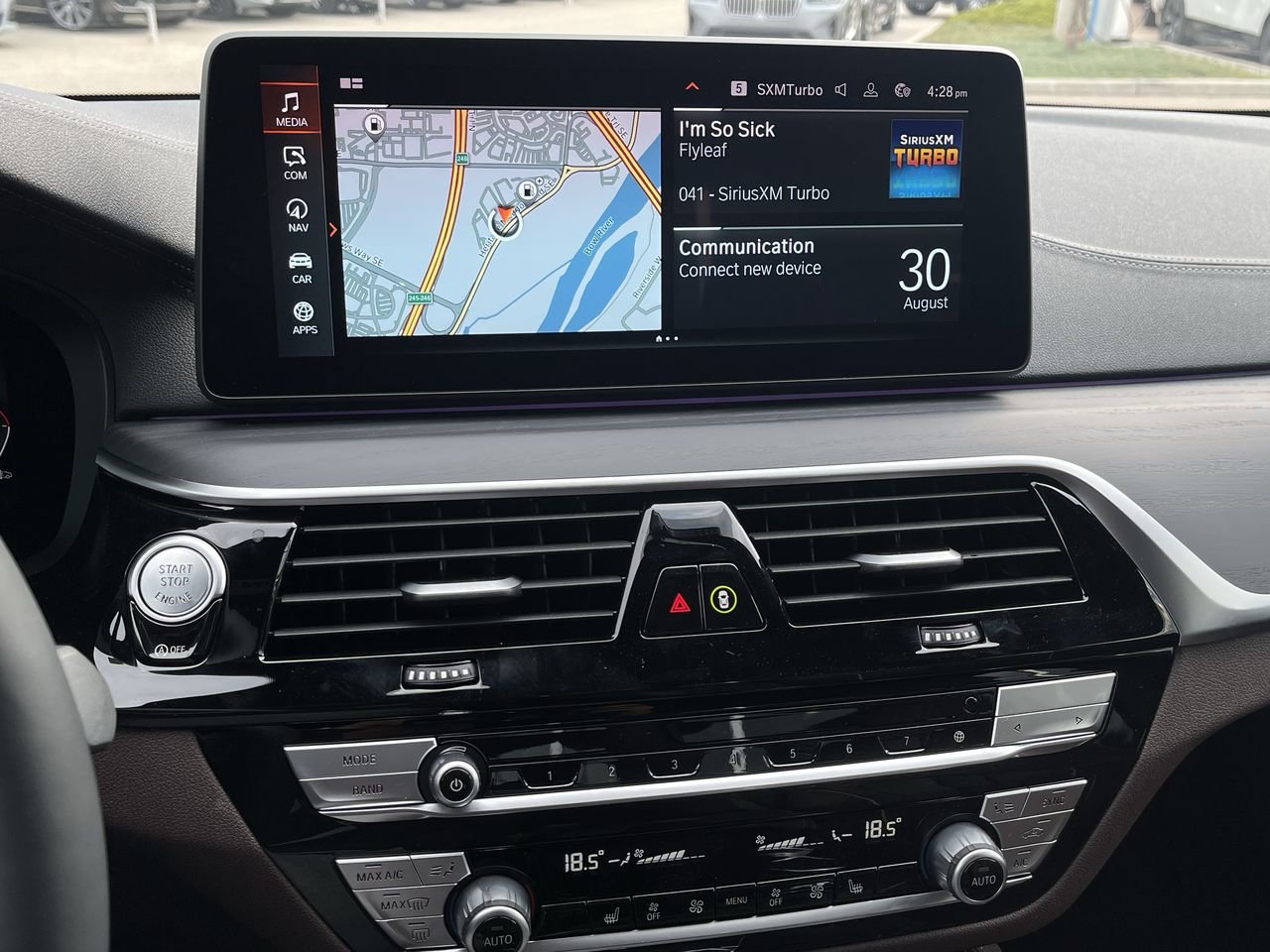New 2023 Black Sapphire Metallic BMW 530i xDrive image 26
