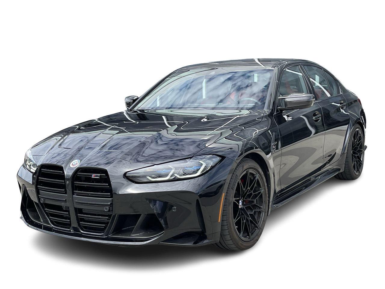 Certified Used 2023 Black Sapphire Metallic BMW Competition M xDrive image 2
