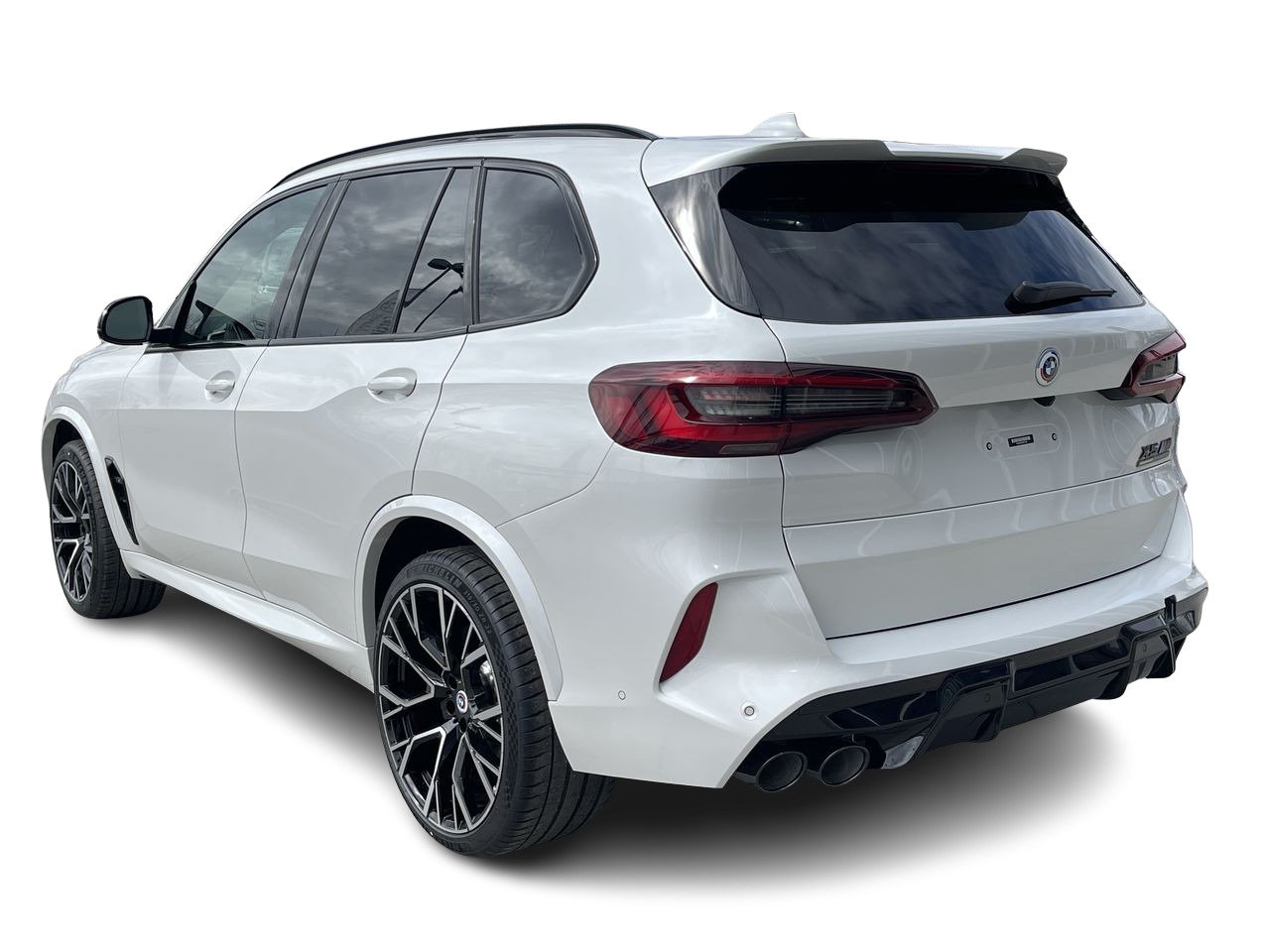 New 2023 Mineral White Metallic BMW X5 M Competition image 8