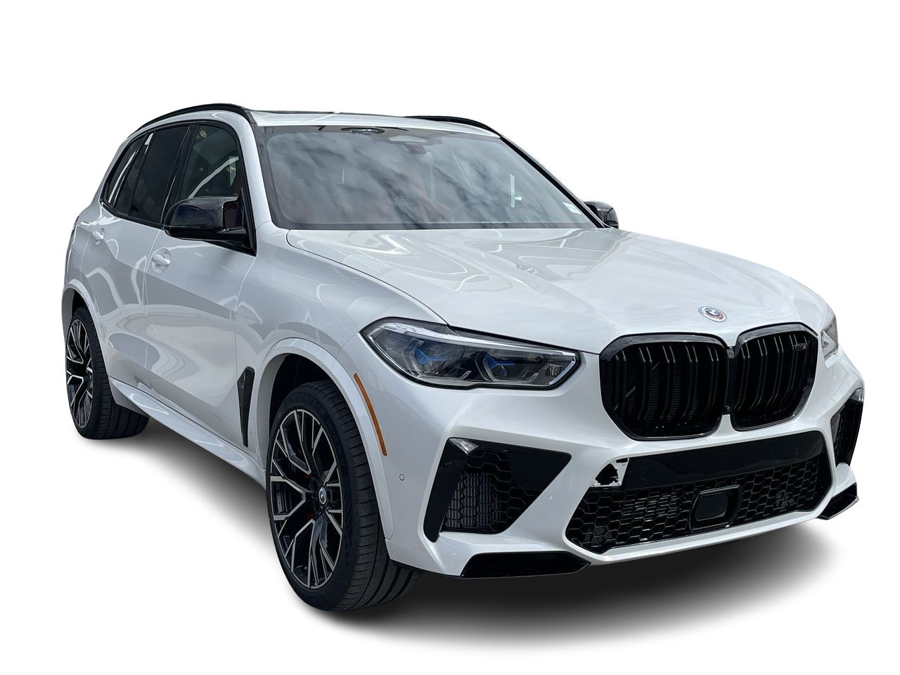 New 2023 Mineral White Metallic BMW X5 M Competition image 15