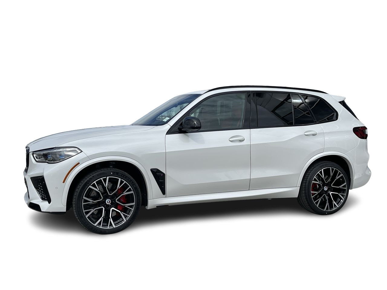 New 2023 Mineral White Metallic BMW X5 M Competition image 3