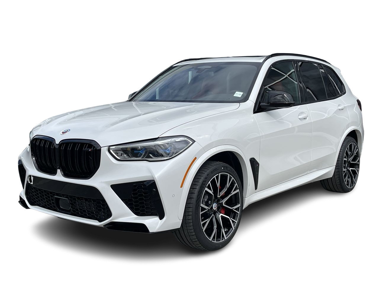 New 2023 Mineral White Metallic BMW X5 M Competition image 2