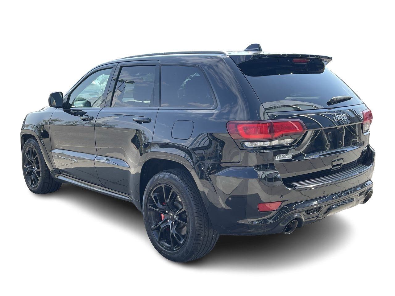 Used 2017 Diamond Black Crystal Pearl Jeep SRT image 8