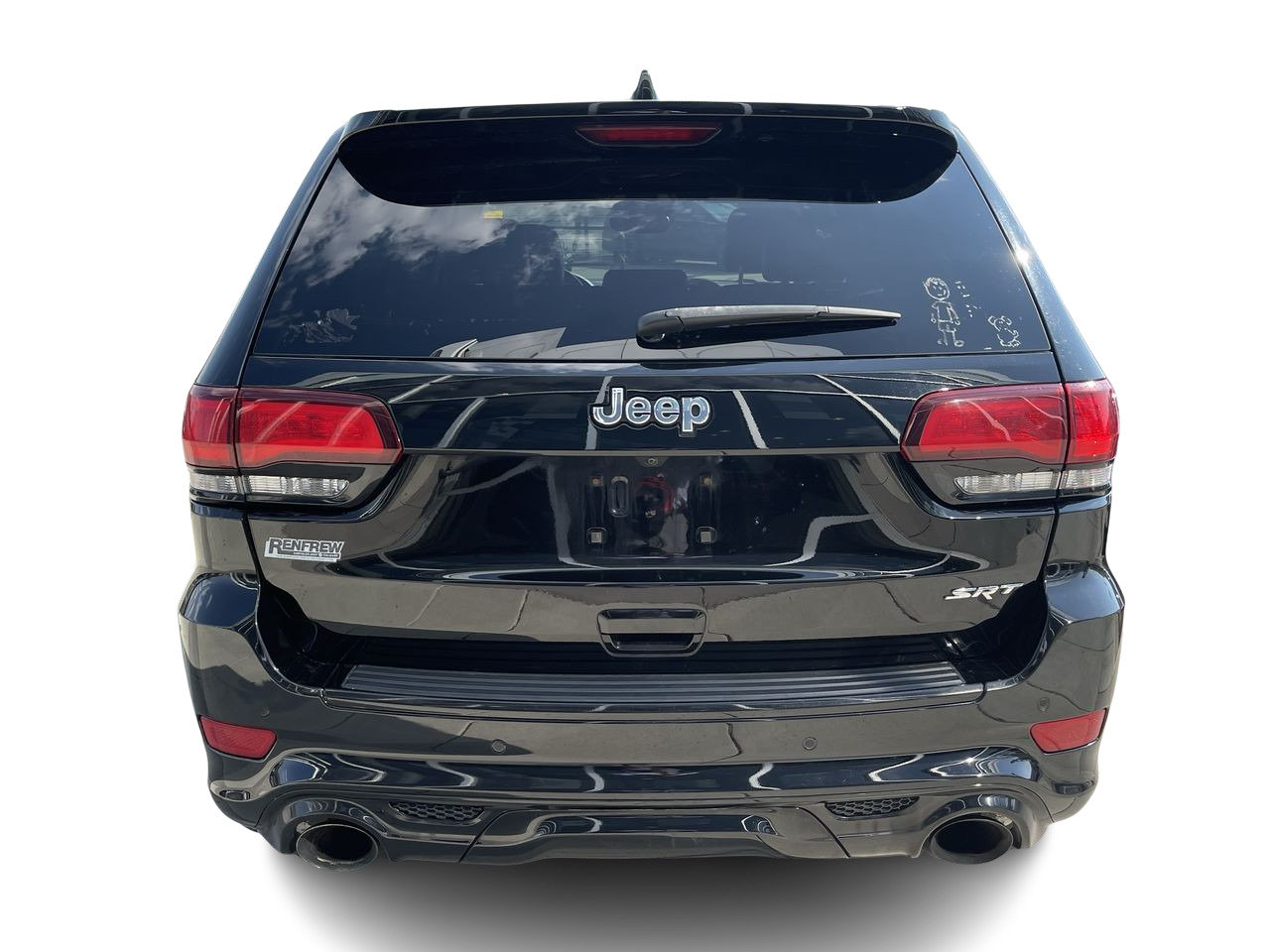 Used 2017 Diamond Black Crystal Pearl Jeep SRT image 9