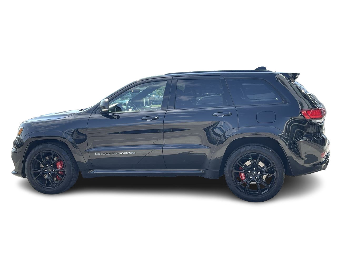 Used 2017 Diamond Black Crystal Pearl Jeep SRT image 6