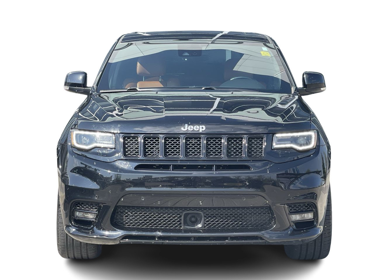 Used 2017 Diamond Black Crystal Pearl Jeep SRT image 2