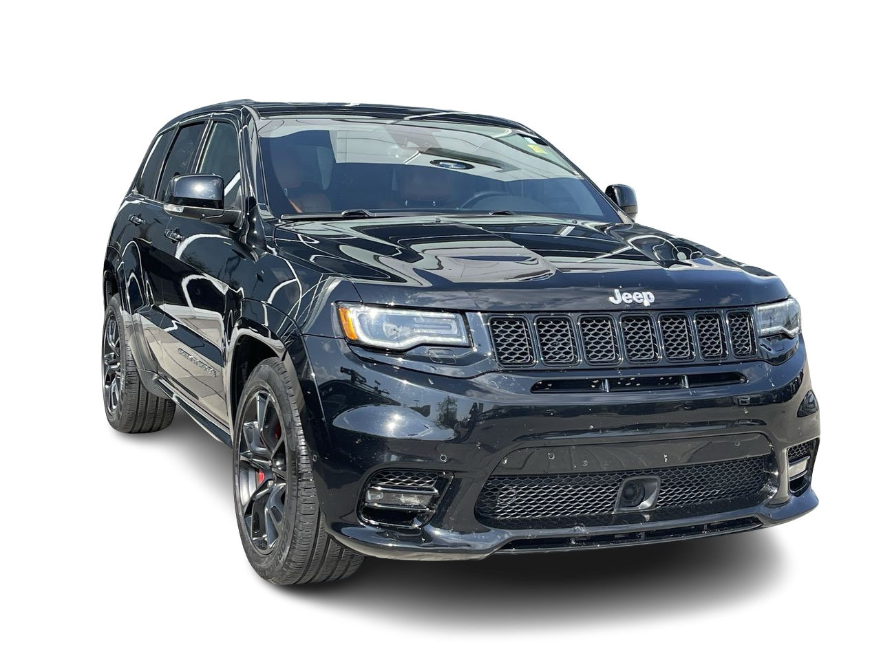 Used 2017 Diamond Black Crystal Pearl Jeep SRT image 17
